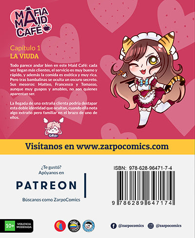 Mafia Maid Cafe 01: La Viuda
